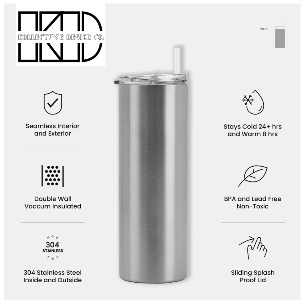 20 oz stainless steel tumbler