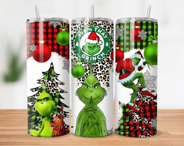 600ml Tumbler (Xmas) - Insulated Stainless Steel Drinkware - Image 5